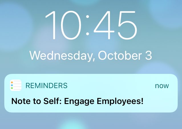 Engage Employees