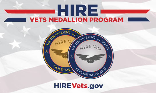 Rite-Solutions Receives 2021 Hire Vets Medallion Award from U.S. Department of Labor